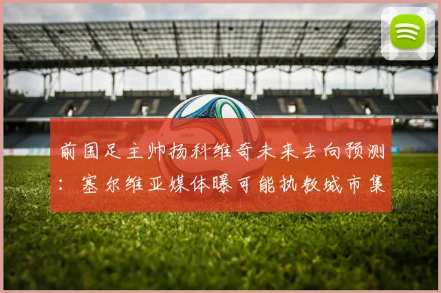 前国足主帅扬科维奇未来去向预测:塞尔维亚媒体曝可能执教城市集团旗下某球队